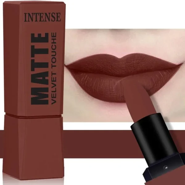 LAREEN MATTE LIPSTICK ENHANCES NATURAL LIP COLOR