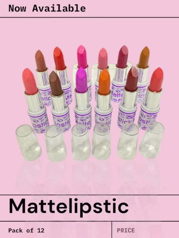 Matte lipstick Vibrant Colors Water Proof - Image 3