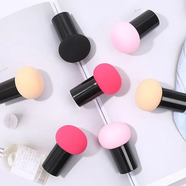 HUXIA BEAUTY Makeup Sponge Bland Stem Mushroom Sponge Beauty Blender